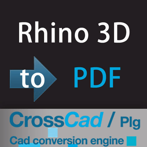 Rhino 3D to PDF 3D